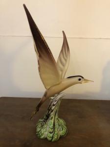 uccello in vetro